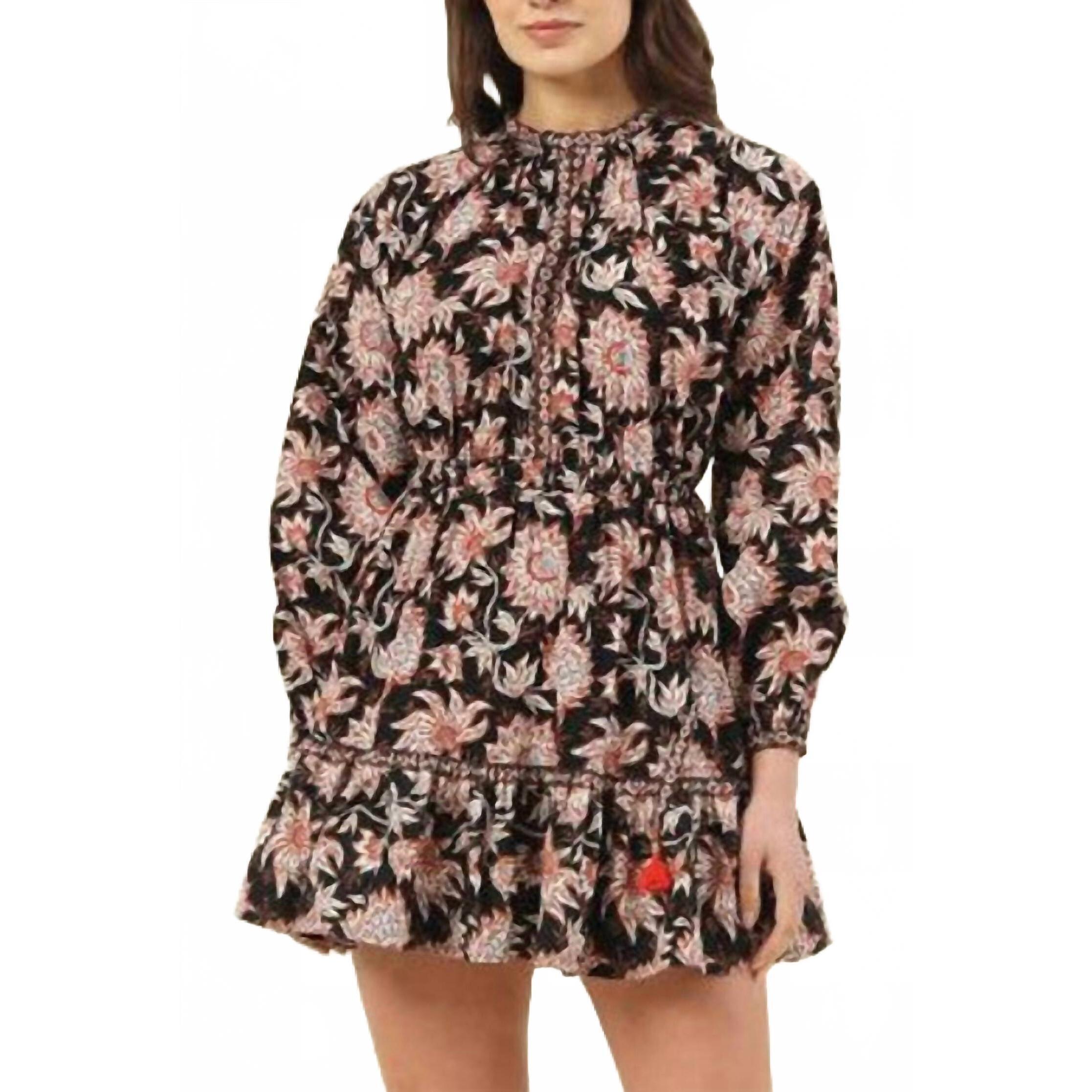 New Omika Lani Mini Dress In Tamara Cedar